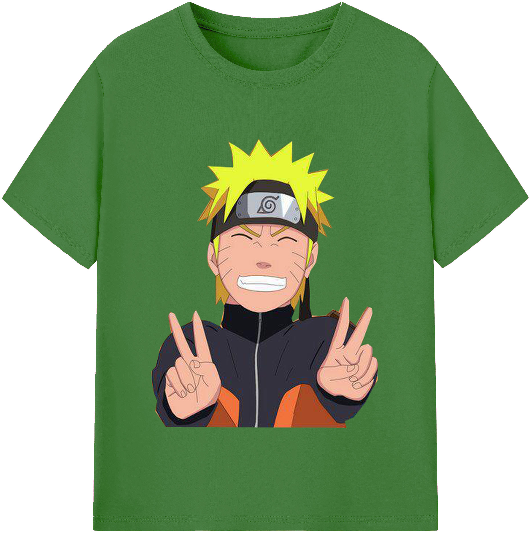 （画像用） NARUTO -ナルト- うずまき ナルト Uzumaki Naruto レディースカジュアルプリントTシャツ（綿100％）